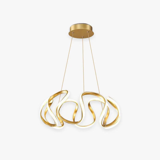 Clyra moderne onregelmatige bloemenhanglamp, 3 kleuren