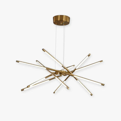 Arisha Pendant Light, Black/Gold, 6/8/10/12 Heads