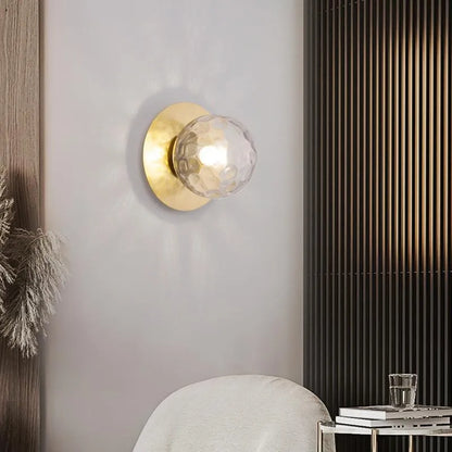 Melo Wall Lamp Chic Sphere Glass
