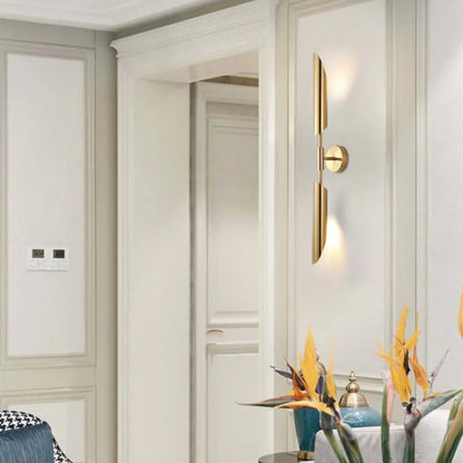Phira Luxury Double-head Golden Scabbard Wall Lamp