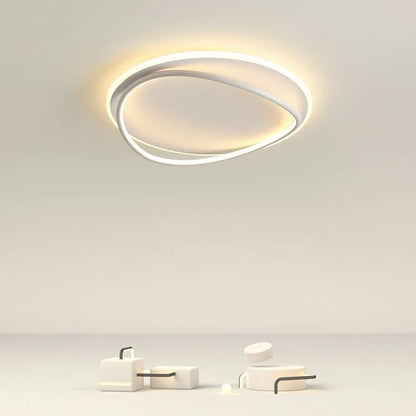 Arisha Minimalist Ring Modernom Flush Mount Ceiling Light