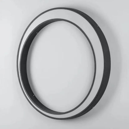 Ray Art Deco Ring Metal Lunar Glow Outdoor Wall Light