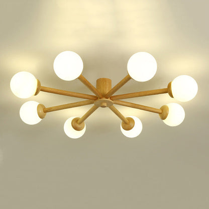 Muto Ceiling Light, Dimmable 6/8 Head