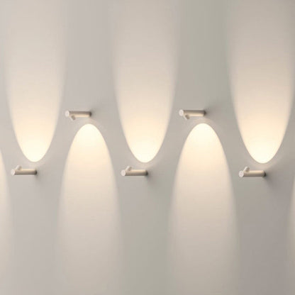 Ray moderne waterdichte buitenwandverlichting, wit en zwart