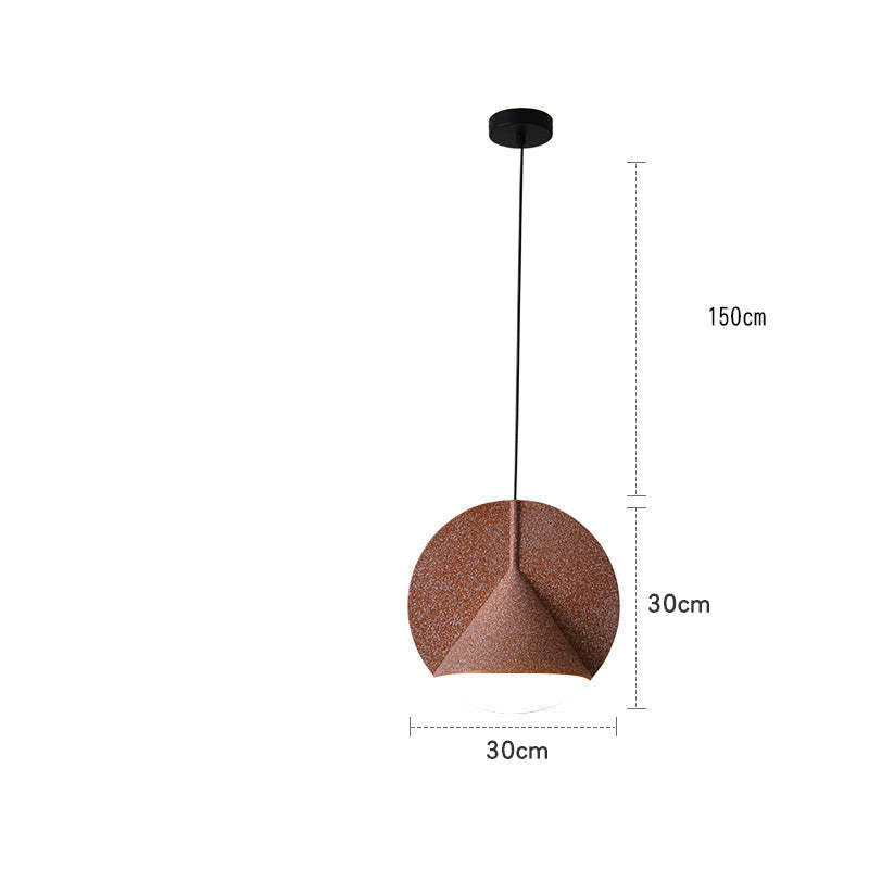Lampe suspendue à abat-jour coloré à LED moderne Arisha