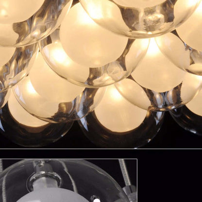 Lampe à suspension moderne à bulles Valentina, 5 styles
