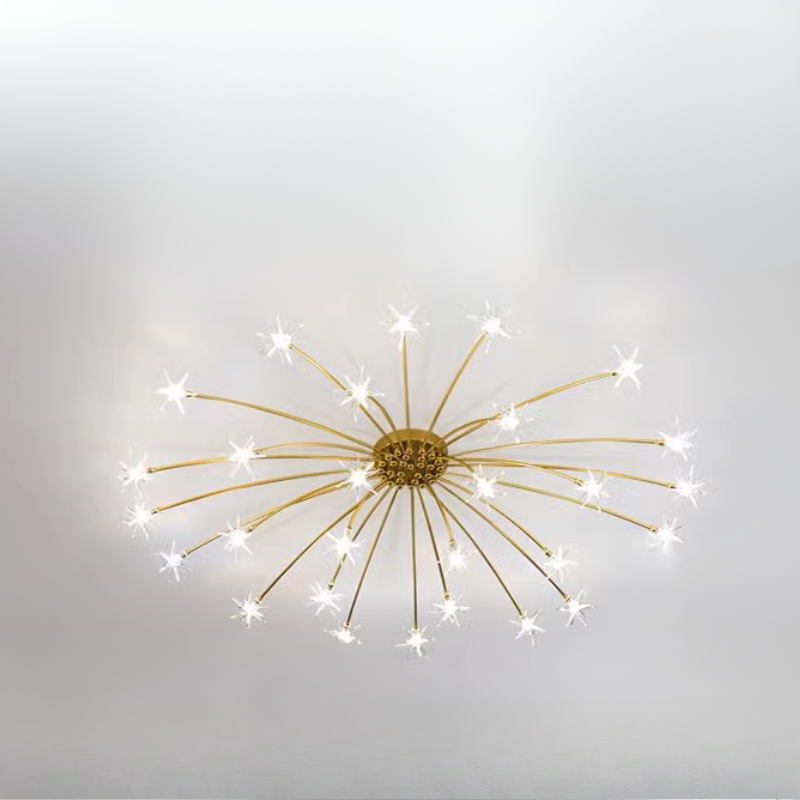 Arisha Art Deco Starry  Flush Mount Ceiling Light