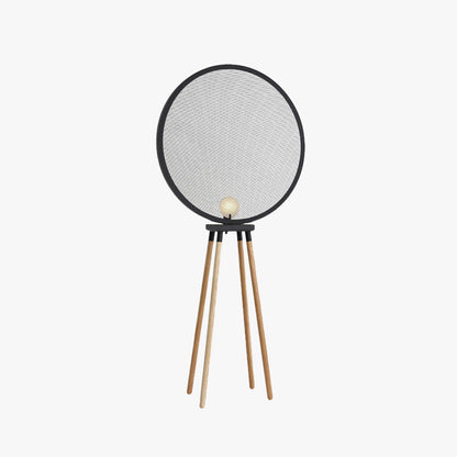 Cooley modernes Design minimalistische Stehlampe, Metall und Holz