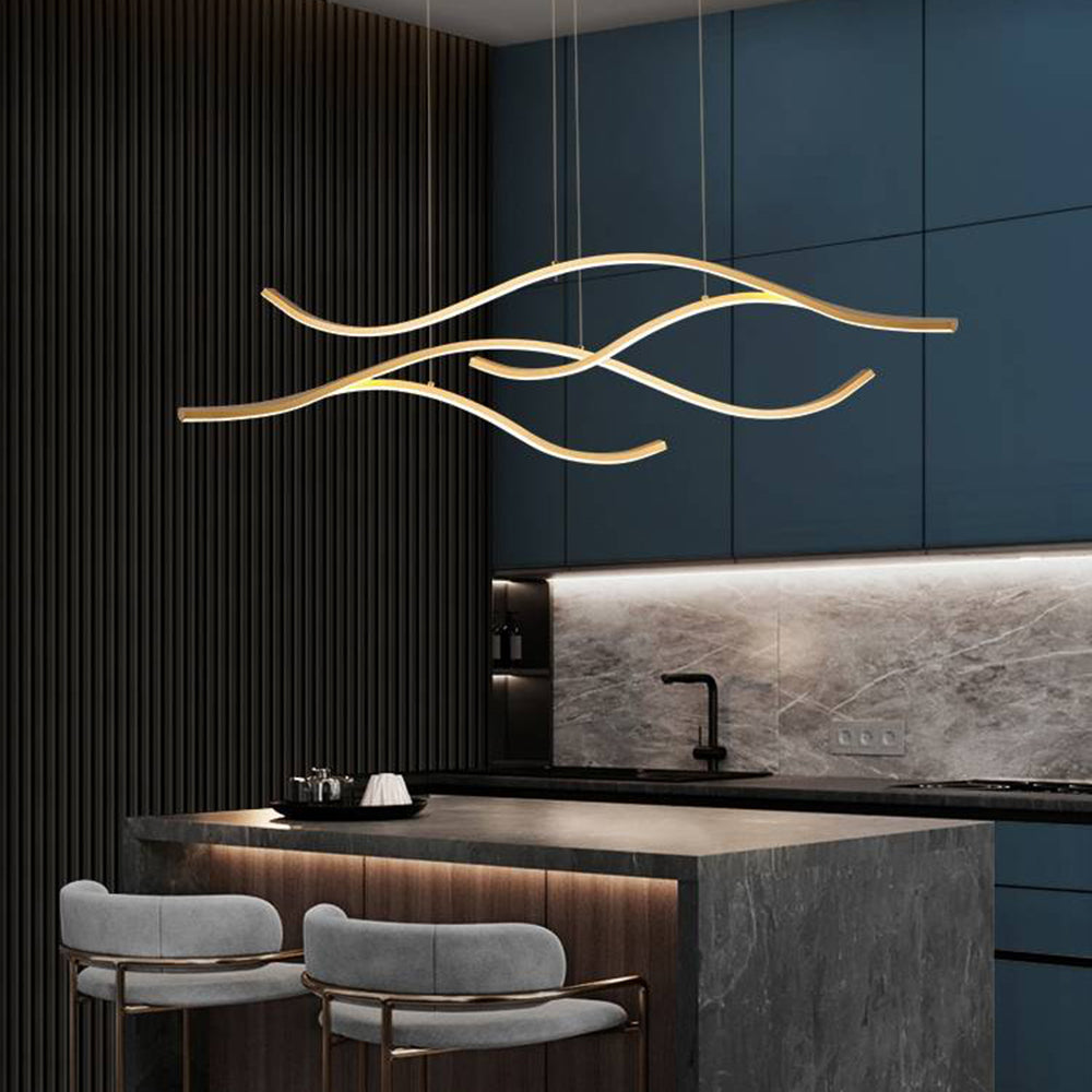 Suspension Arisha Modern Wave, 2 couleurs