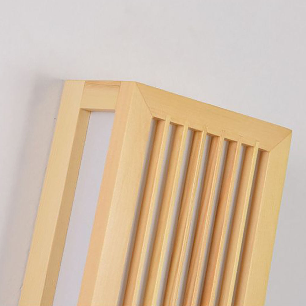 Muto Wandleuchte, rechteckig, rustikal, Holz/Holzfarbe, Schlafzimmer