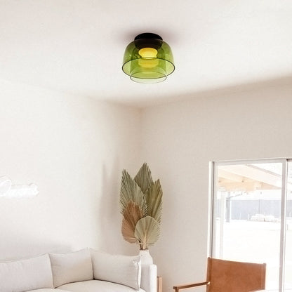 Aria Modern Simple Creative Glass Flush Mount Ceiling Light