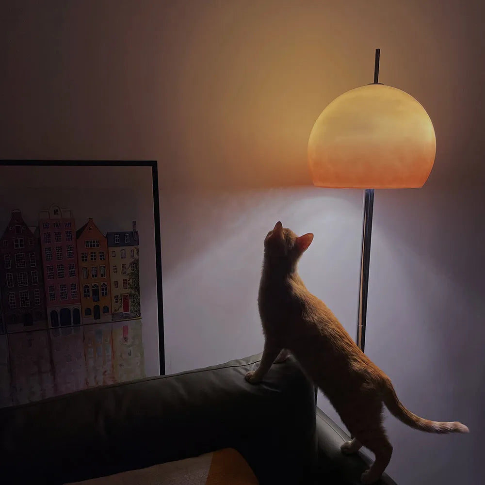 Mira Sunset Dome Glas-Stehlampe