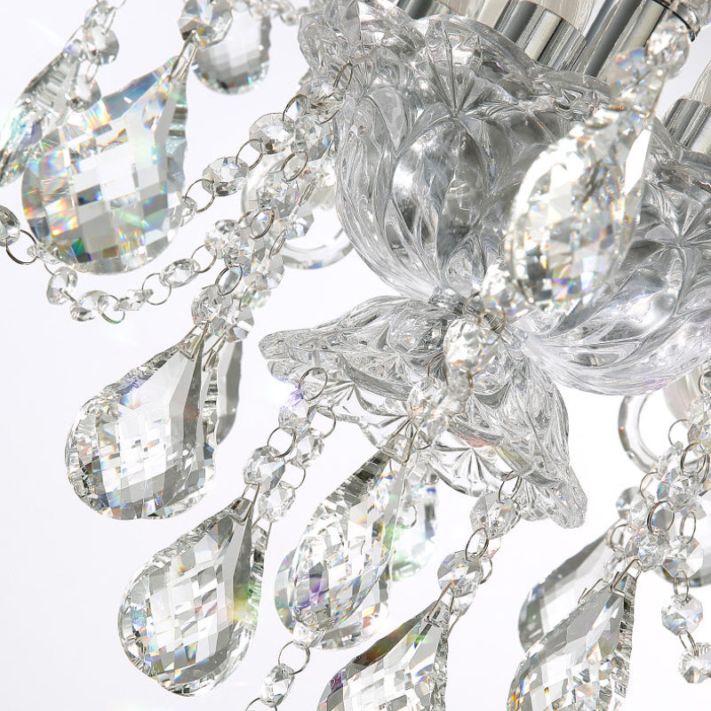 Silva Chandelier  French Crystal Living Room Dining Room