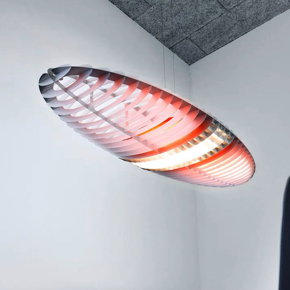 Arisha moderne Pendelleuchte aus Edelstahl, 4 Farben