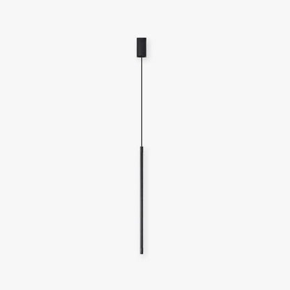 Suspension linéaire minimaliste Erix pour chevet, noire