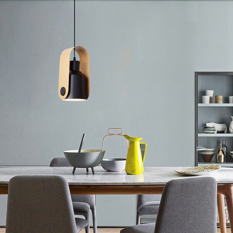 Valentina Moderne LED-Pendelleuchte aus Metall, weiß, grün, schwarz, für Schlafzimmer