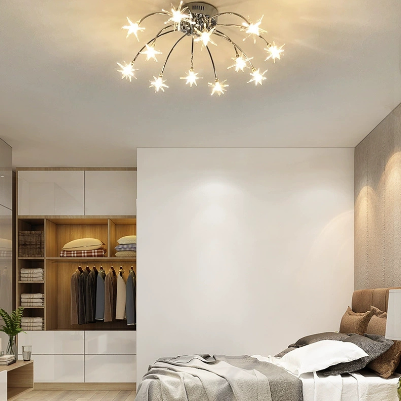 Arisha Art Deco Starry  Flush Mount Ceiling Light