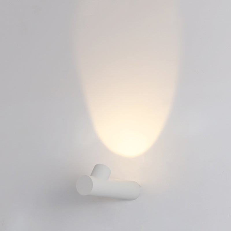 Ray moderne waterdichte buitenwandverlichting, wit en zwart
