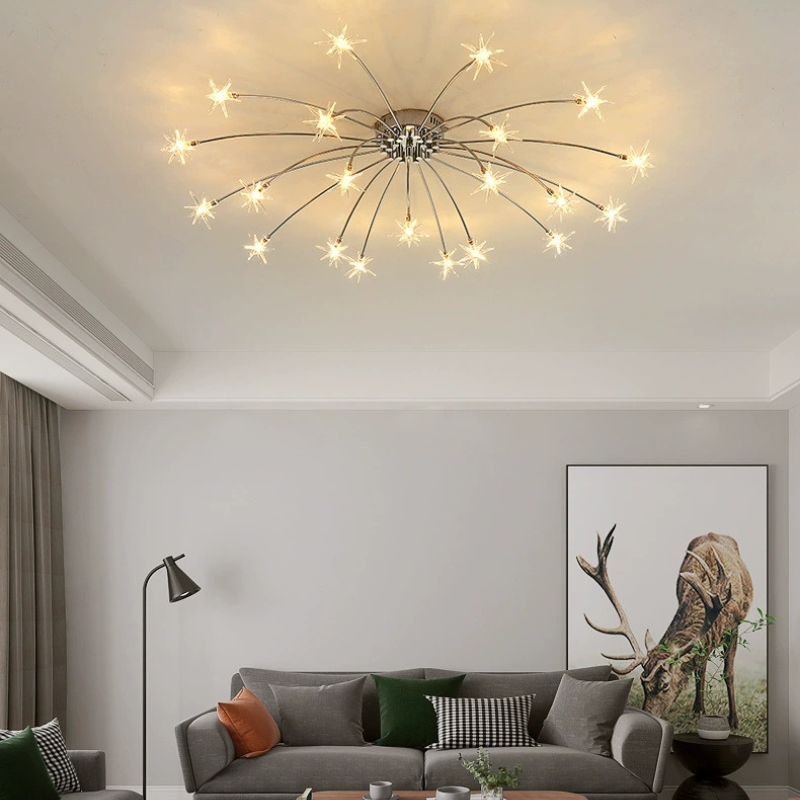 Arisha Art Deco Starry  Flush Mount Ceiling Light