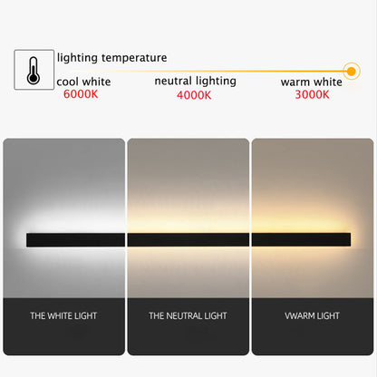Silex Linear Outdoor Wall Lamp