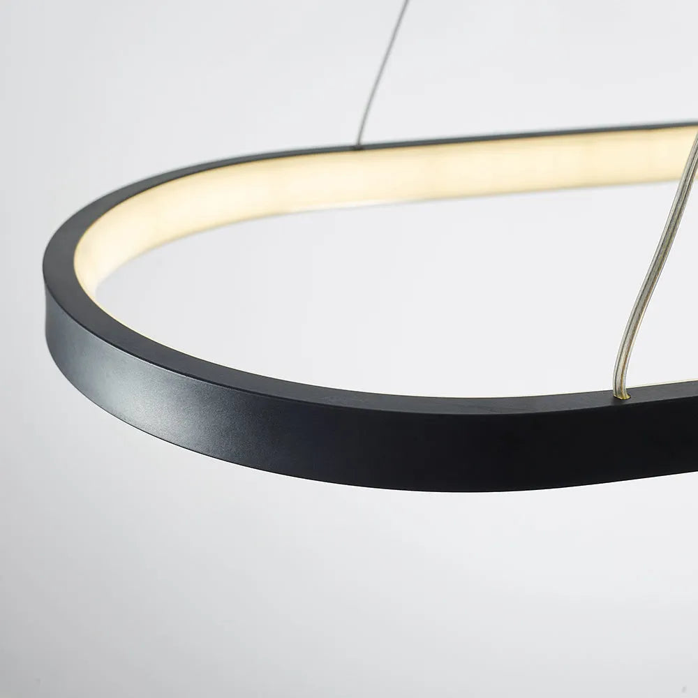Suspension d'intérieur ovale minimaliste Junel