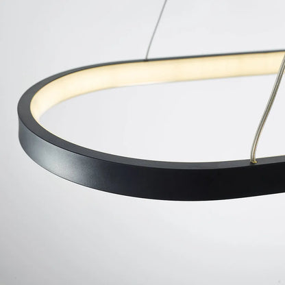 Suspension d'intérieur ovale minimaliste Junel