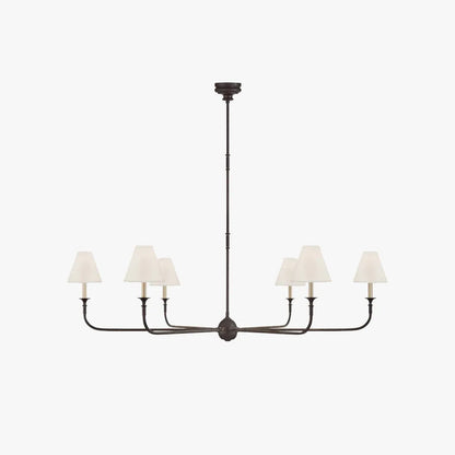 Silva Vintage Retro Metal Elegant Chandeliers Living Room
