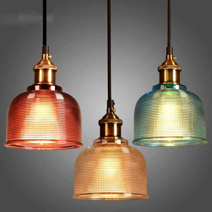Valentina Glass Art Deco Pendant Lights,Colorful