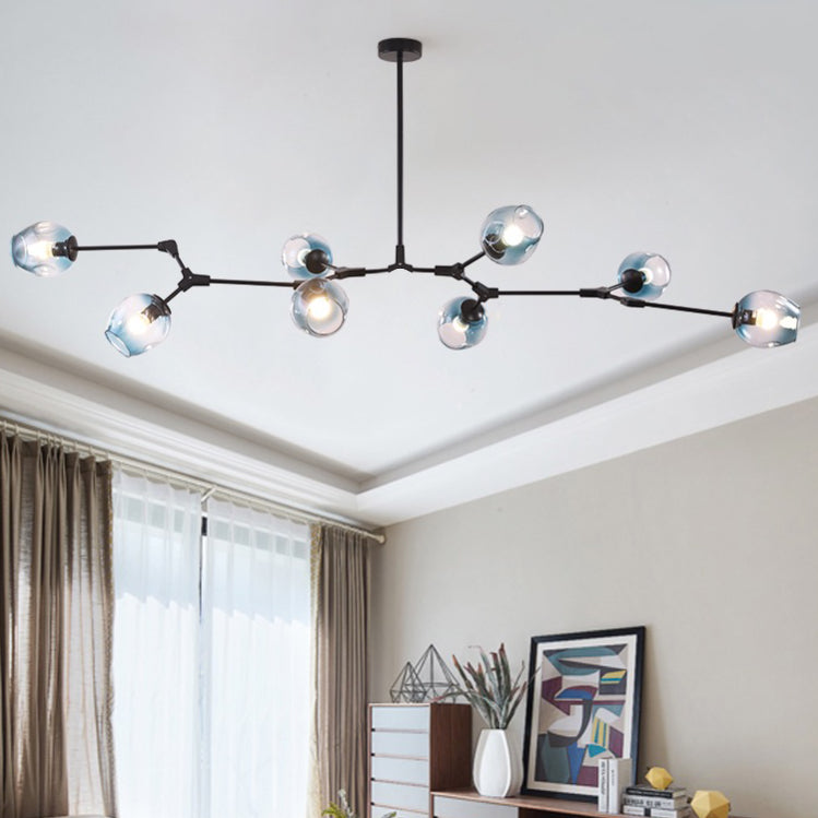 Kirae Nordic Modern Glass Pendant Light Clear Bubble