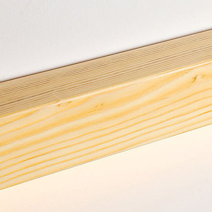 Zenx Wall Lamp Linear Wood