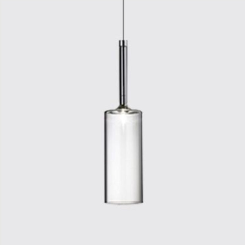 Valentina Minimalist Modern Glass LED Pendant Light, 3 Style