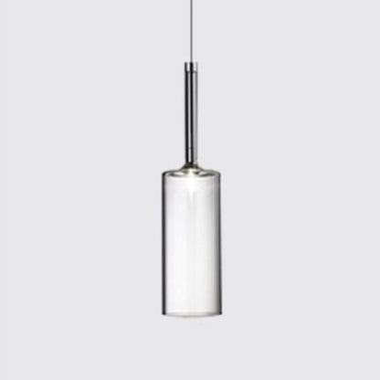 Valentina Minimalist Modern Glass LED Pendant Light, 3 Style
