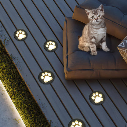 Ray Modern Cat Paw Metall/Außen-Bodenleuchte