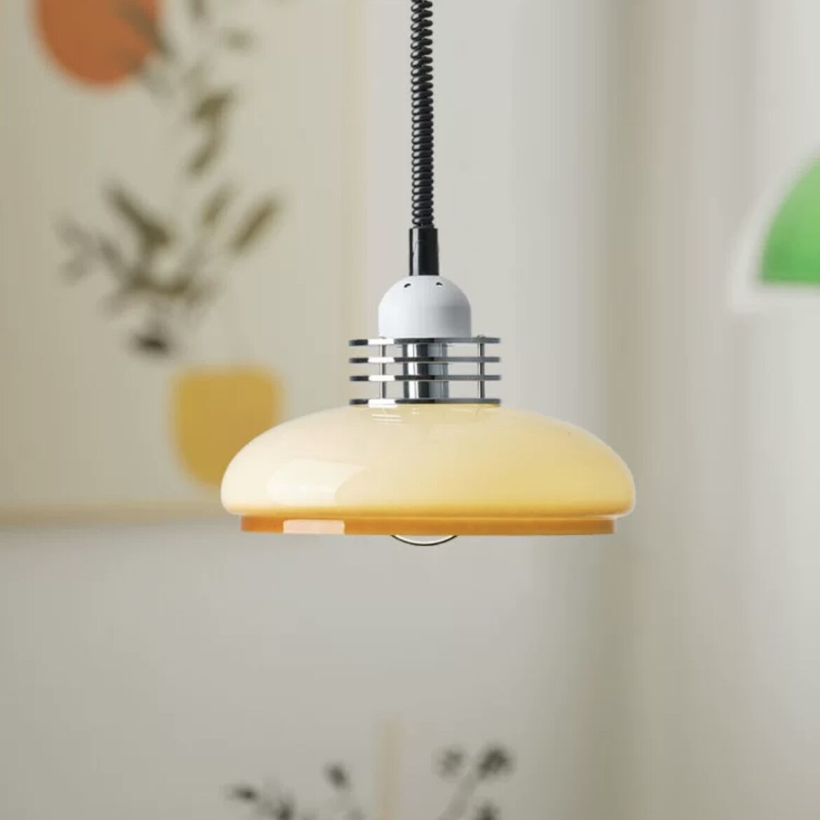 Valentina Vintage Dekoration Metall/Glas Pendelleuchte Esszimmer