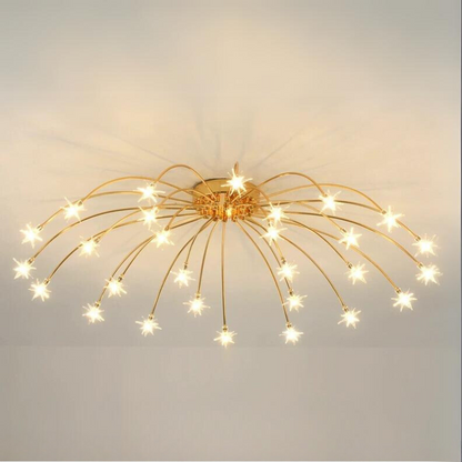 Arisha Art Deco Starry  Flush Mount Ceiling Light