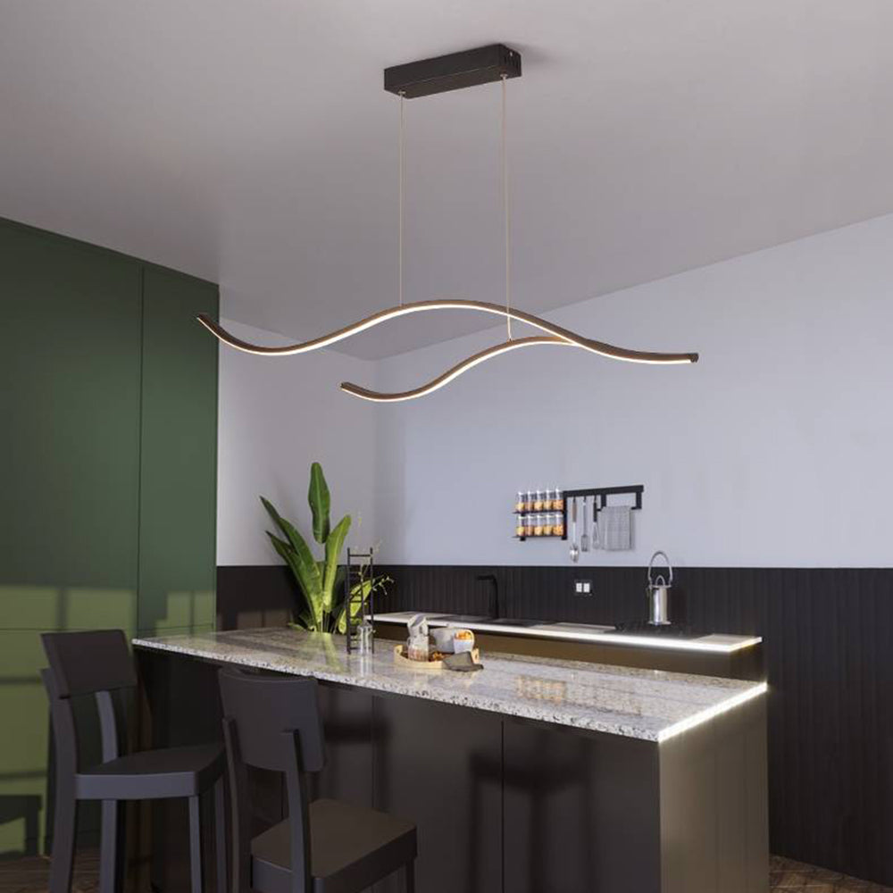 Suspension Arisha Modern Wave, 2 couleurs
