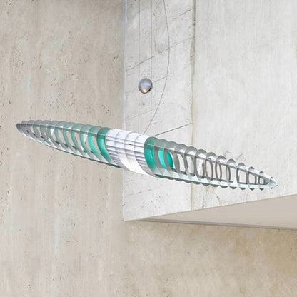 Arisha moderne Pendelleuchte aus Edelstahl, 4 Farben
