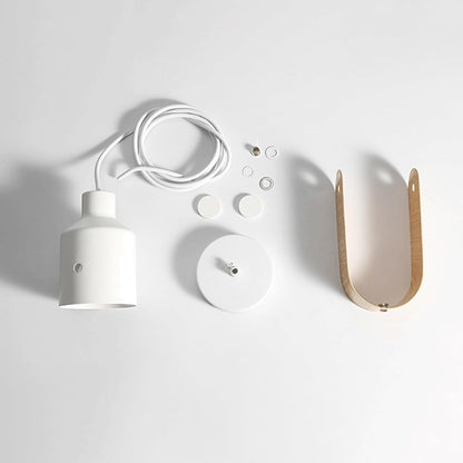 Valentina Moderne LED-Pendelleuchte aus Metall, weiß, grün, schwarz, für Schlafzimmer