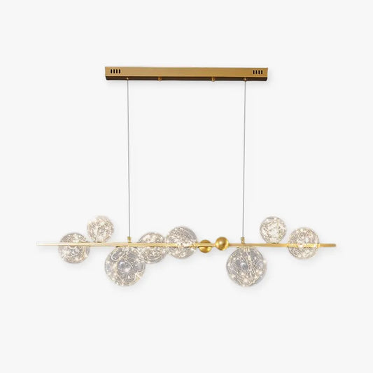 Valentina Art Deco Luminous Sphere Cluster Glass Pendant Light