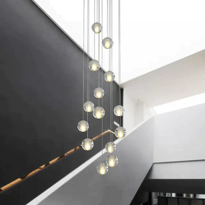 Valentina Modern Multi Clean Globe Pendant Light, Foyer
