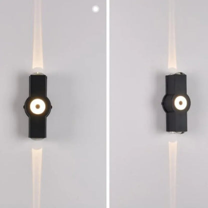 Ovelo Modern Waterproof Minimalist Cross Outdoor Wall Light Garden/Corridor