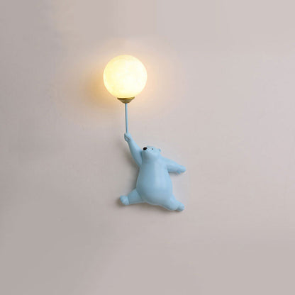 Applique Murale Liseuse Ourson Ballon
