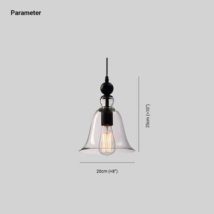 Arisha Vintage Industrial Bell Pendant Light