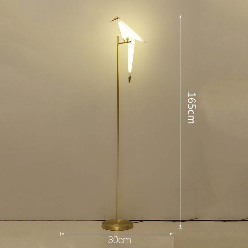 Clifford Nordic Bird Tisch-/Stehlampe, Gold, 1/2/3 Licht