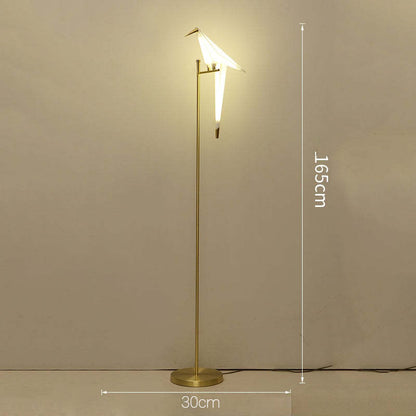 Clifford Nordic Bird Tisch-/Stehlampe, Gold, 1/2/3 Licht