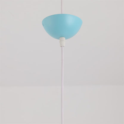 Valentina Macaroon Bunte kuppelförmige Pendelleuchte