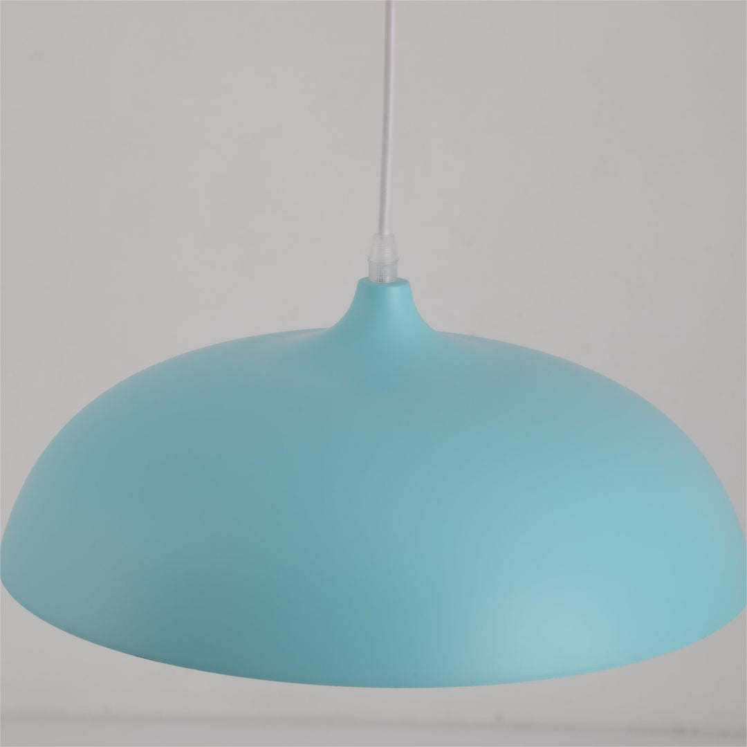 Valentina Macaroon Bunte kuppelförmige Pendelleuchte
