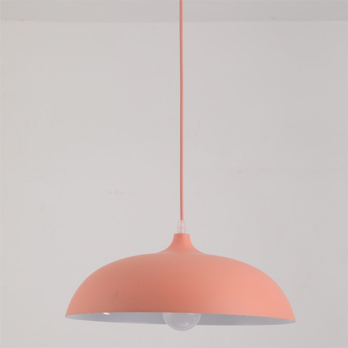Valentina Macaroon Bunte kuppelförmige Pendelleuchte