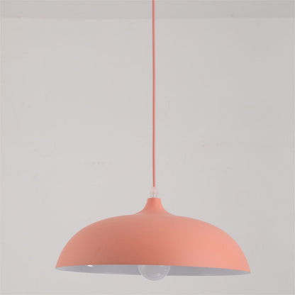 Valentina Macaroon Bunte kuppelförmige Pendelleuchte