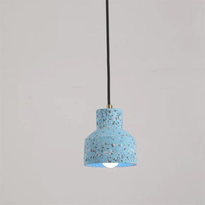 Lampe suspendue Aira, ciment, moderne et industrielle, 4 couleurs